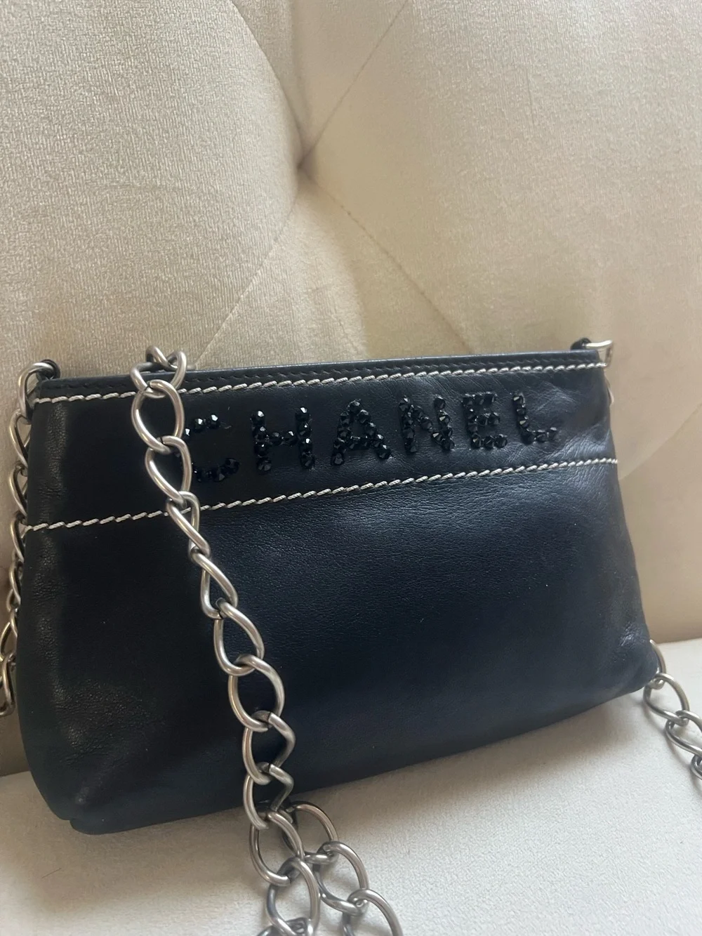 Chanel Small Crossbody Bag Fit iphone pro - Picture 2 of 9